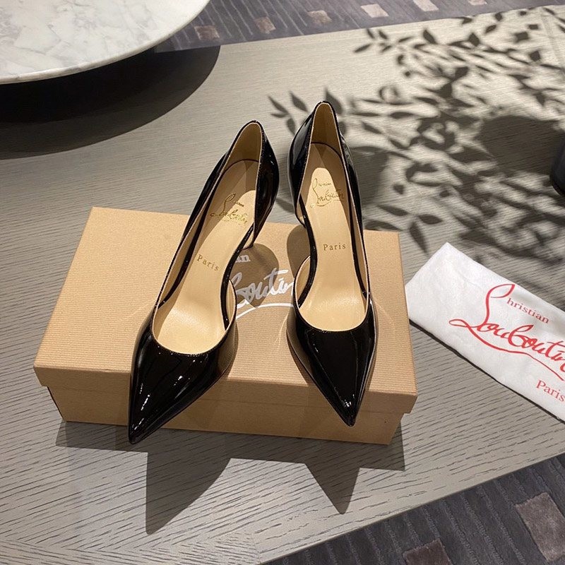 Very popular!! New color Louboutin Kate 8.5cm pumps alligator pattern leather Rux46819