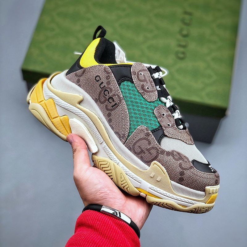 Not available in Japan Gucci Balenciaga Replica The Hacker Project Triple S Sneakers 677193UMO209766 Not available in Japan Gucci Balenciaga Replica The Hacker Project Triple S Sneakers 677193UMO209766