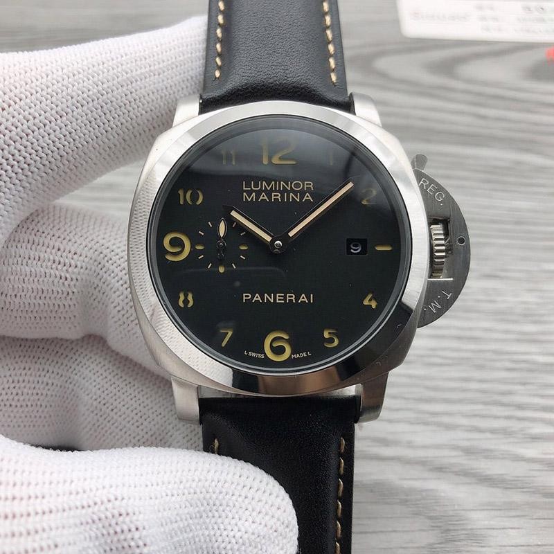 Panerai Luminor Replica with Calfskin Strap 44mm par94013, very popular worldwide Panerai Luminor Replica with Calfskin Strap 44mm par94013, very popular worldwide