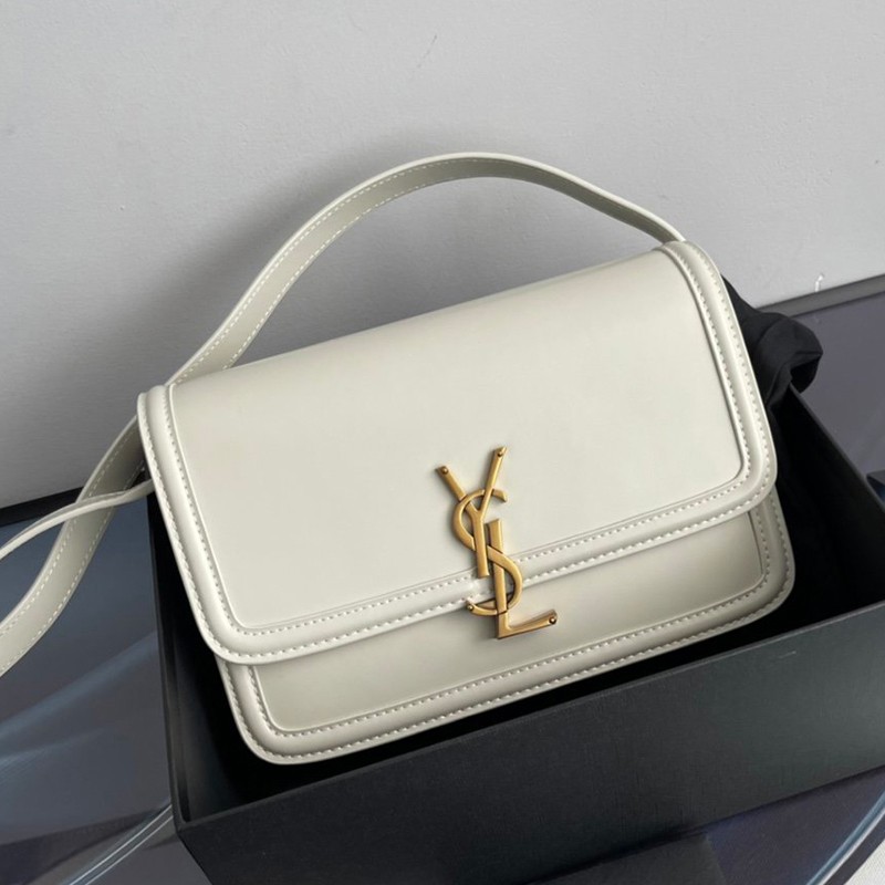 ☆New 21AW☆Saint Laurent Shoulder Bag Replica Box Leather Satchel Bag Saa57029