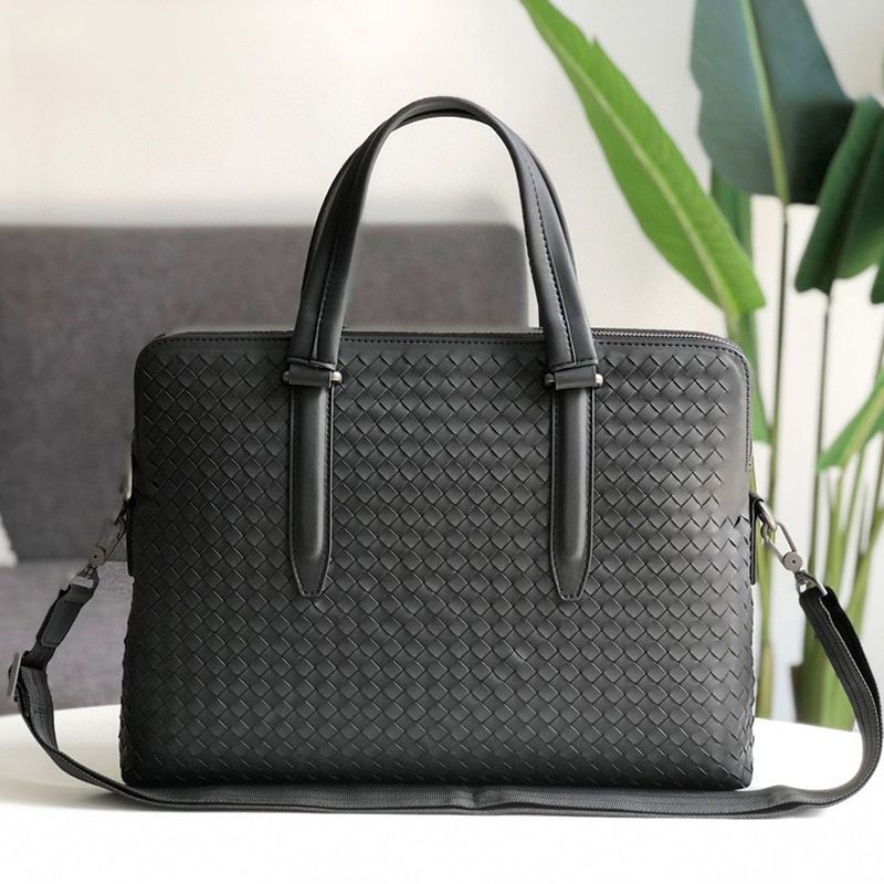 No customs duties Bottega Veneta 2WAY Intrecciato leather briefcase fake bou27443