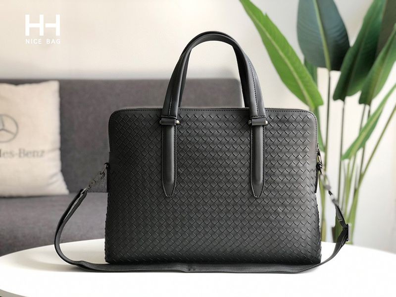 No customs duties Bottega Veneta 2WAY Intrecciato leather briefcase fake bou27443