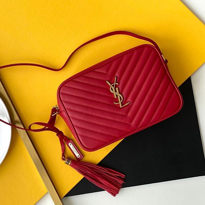 Classic Saint Laurent shoulder bag copy ☆ Lou quilted leather camera bag Sau62591