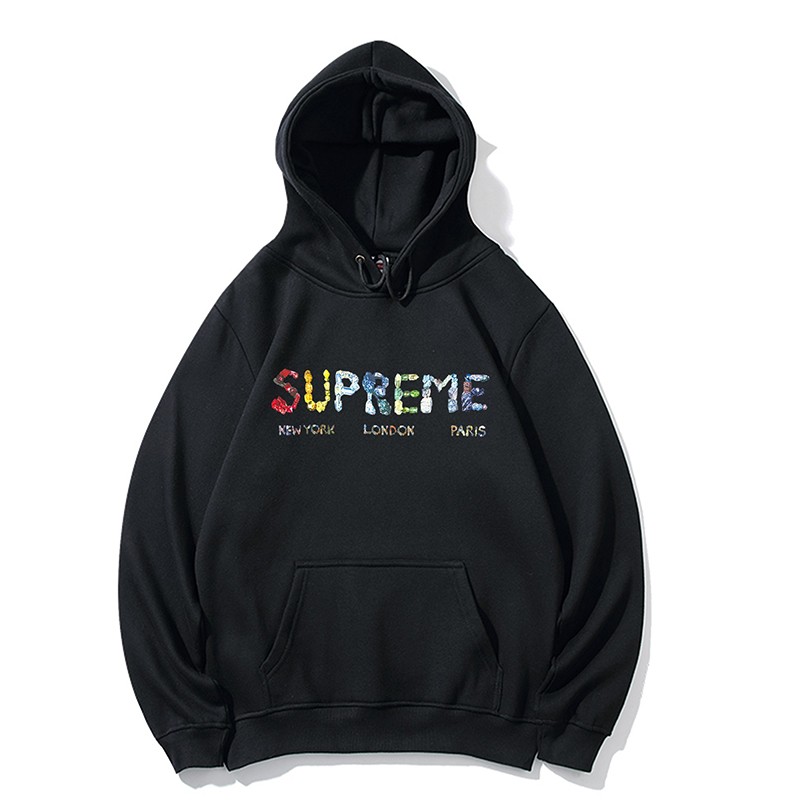 Sale New Supreme Hoodie Copy Long Sleeve Sweatshirt 2 Colors She21382