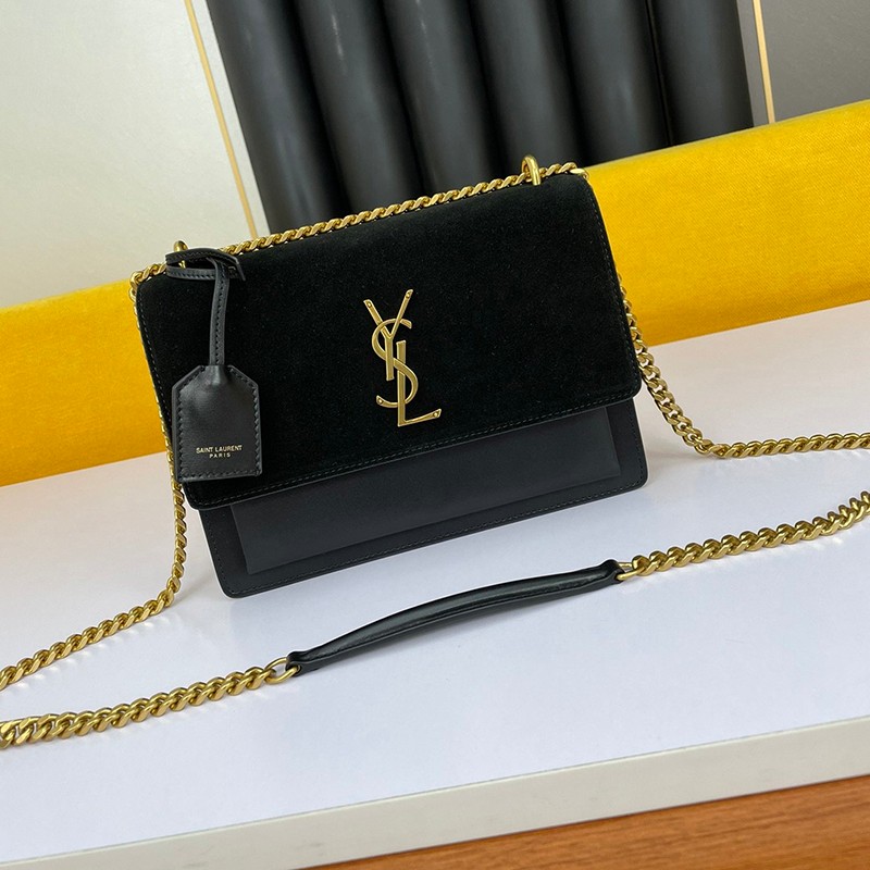 No. 1 in cumulative sales! Replica Saint Laurent shoulder bag Sunset Medium Bag Crocodile Embossed Sam71581