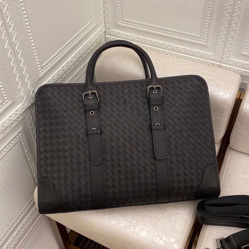 Rare Bottega Veneta Classic Intrecciato Replica Briefcase boe22483