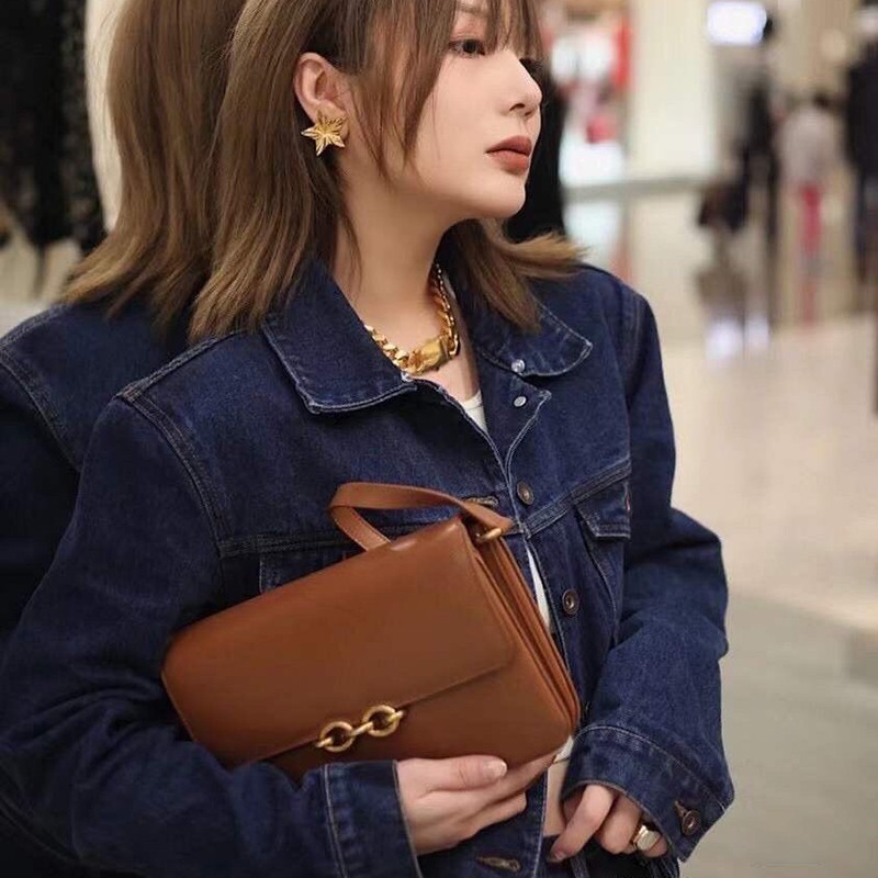 Popular Yves Saint Laurent Shoulder Bag Replica Mayon Satchel Bag Smooth Leather 6497952R2