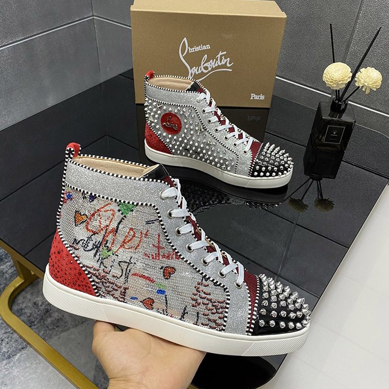 Rare Louboutin Loose Pike Women's Orlate Rum14227