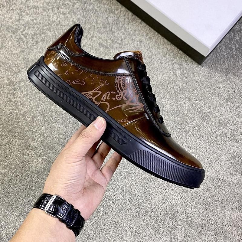 Berluti 21SS new Playtime Scritto leather sneakers ben13532