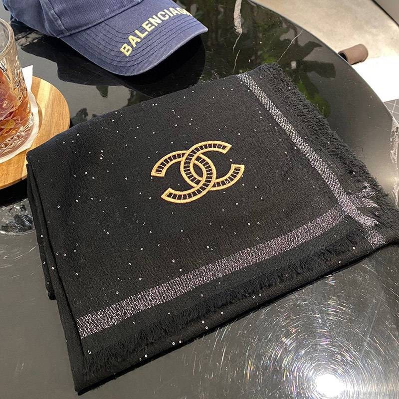High quality Chanel wool scarf/stole replica she53295
