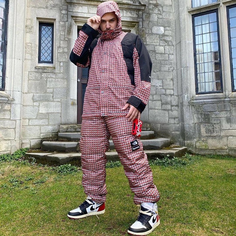 Hard to find Supreme North Face fake fleece jacket Shy68785