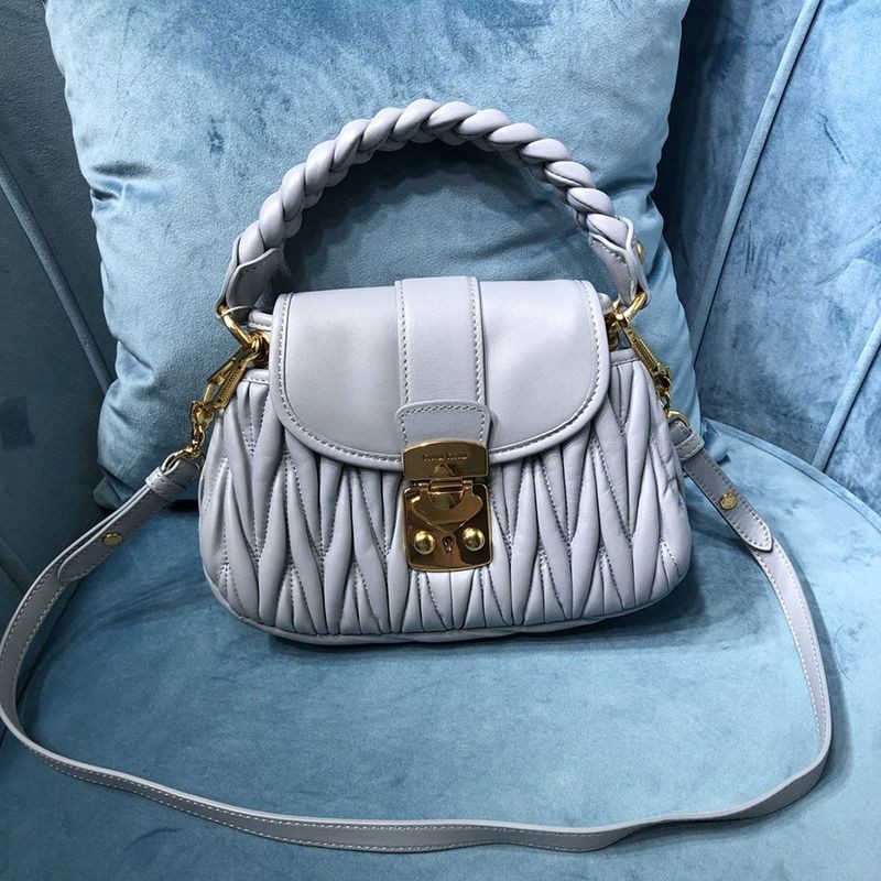 Best price challenge Miu Miu Matelasse copy ☆ Handbag with strap myo45217