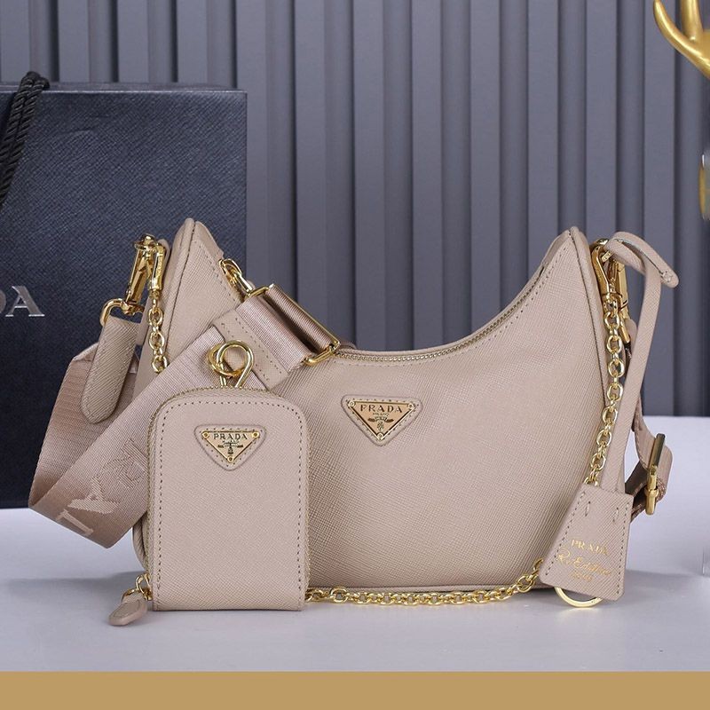 Very popular! Free shipping [Prada] Popular nylon bag Re-Edition pud21781