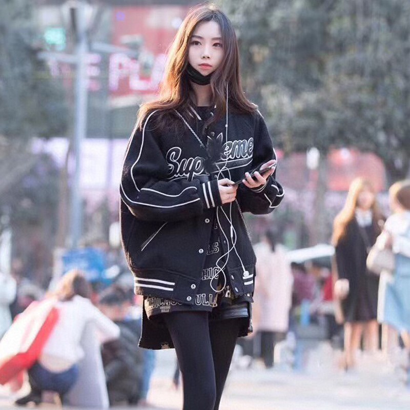 Love at first sight? Fake Supreme fleece jacket, cardigan, wool, Sho87793