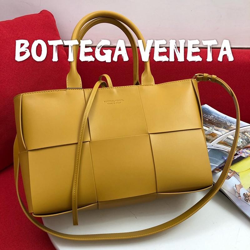 [Immediate Delivery] Bottega Veneta Zaarco Replica Tote Apricot Box 00138