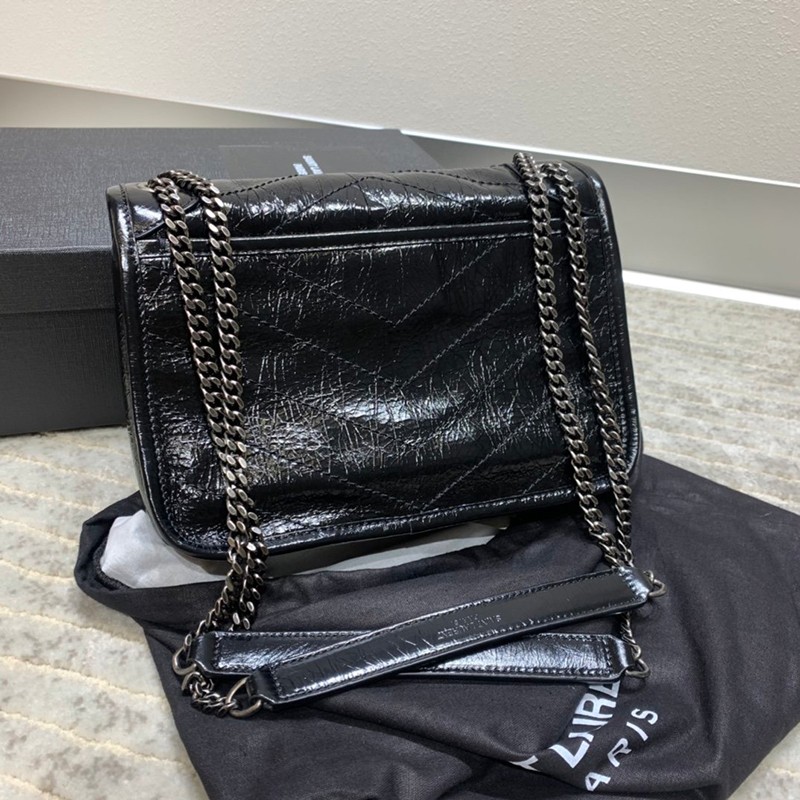 Very popular all over the world? Saint Laurent fake Niki Medium Crinkle Vintage Leather 2 models 6331580EN041000