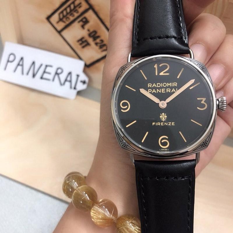 Very popular! Panerai Radiomir fake calf strap pax09842