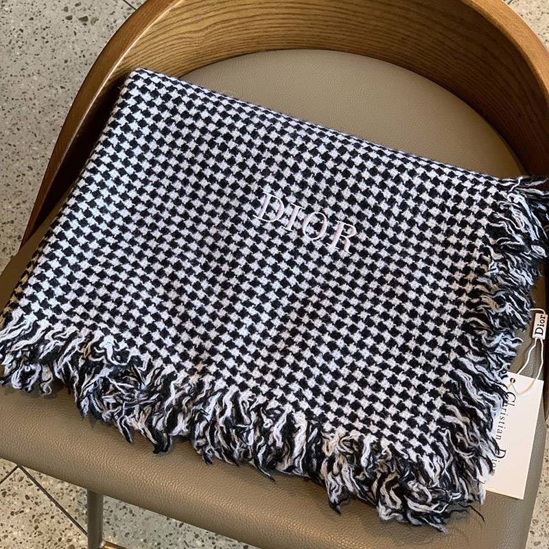 New Dior scarf copy ★Featured in Very★ Virgin wool stole deh96756