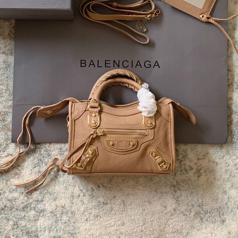 No.1 Popular Balenciaga Replica Neoclassic City Mini Bag Beige bad33321