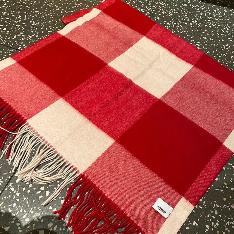 Burberry Classic Cashmere Check Scarf Replica Bat98637 Sold Out