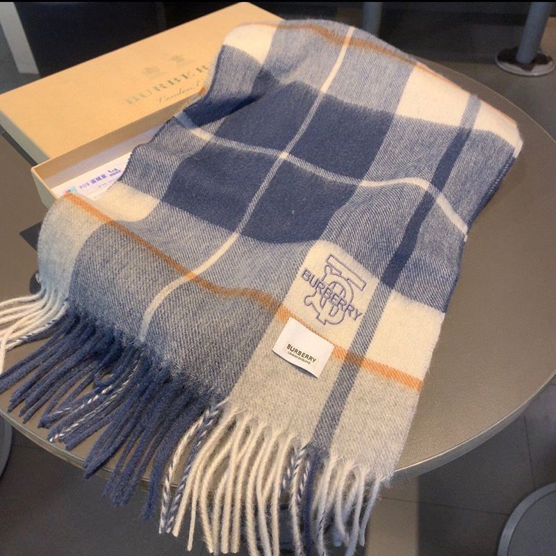 21-22AW Burberry Replica Classic Cashmere Check Scarf Bae46128