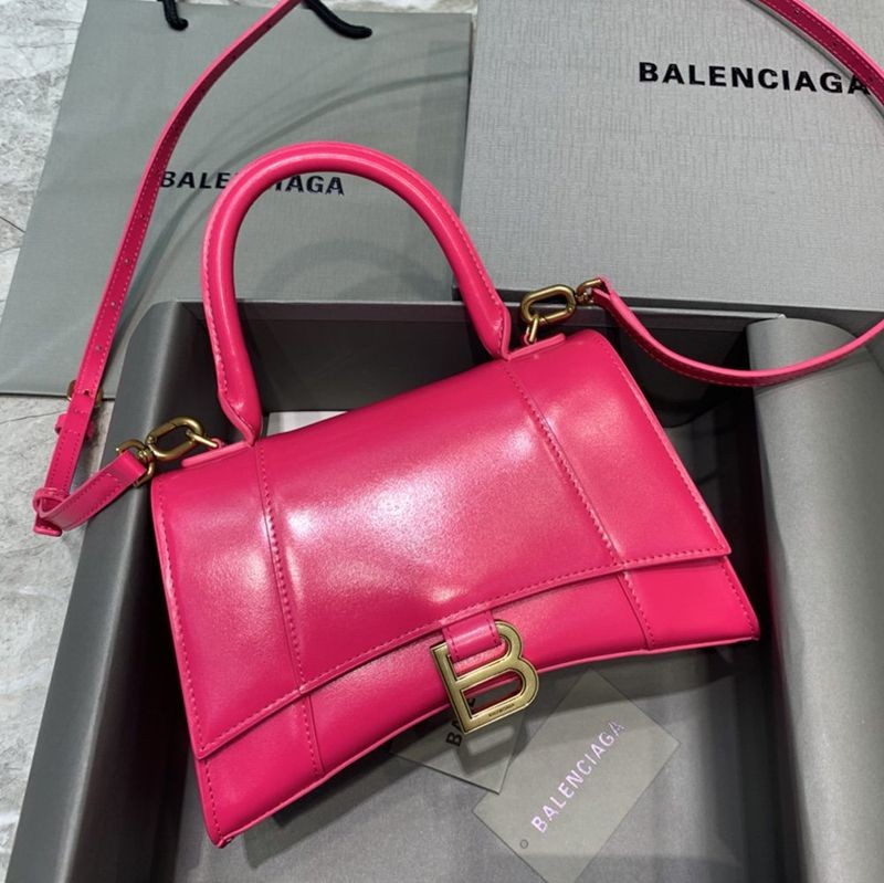 New Spring Items Balenciaga Hourglass Top Replica Handle Bag bay80576