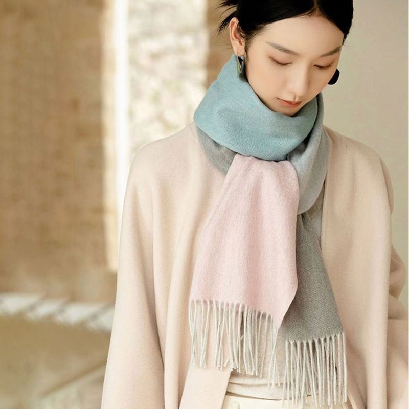 ★Japan!! Popular! Loewe Striped Scarf Copy (Cashmere) lob96208