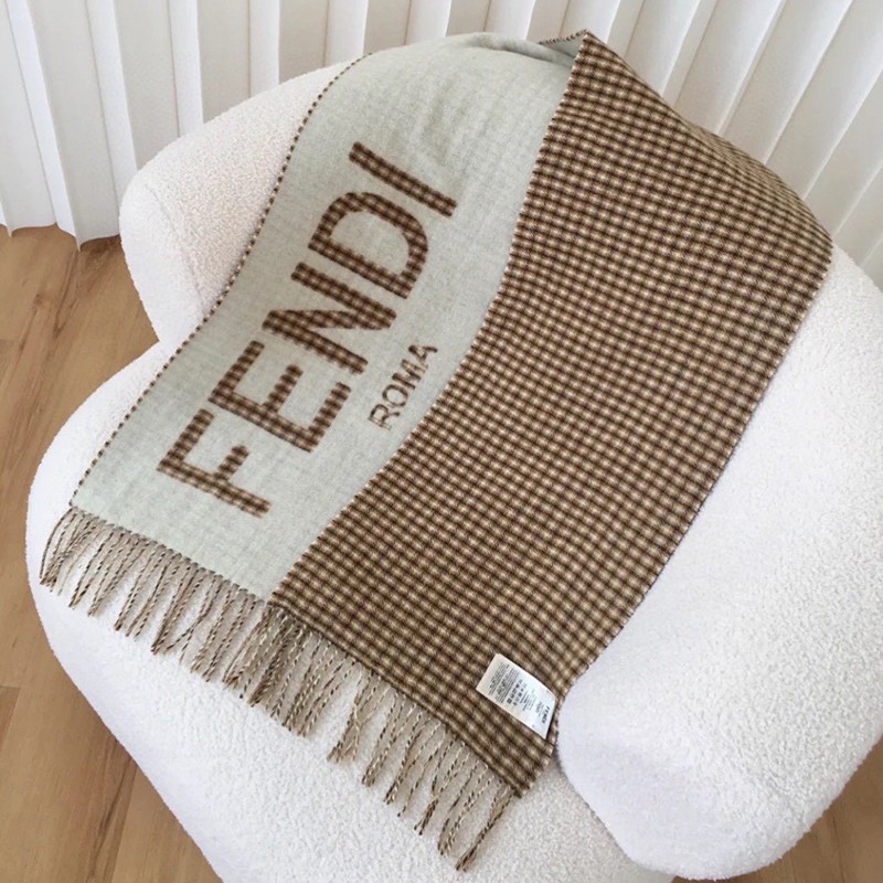 ☆Super popular☆ Fendi scarf imitation wool intarsia scarf fer38630