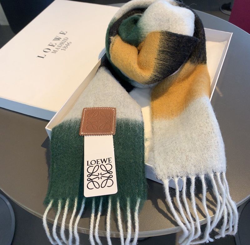 Loewe Striped Scarf Replica (Mohair) loa92123 Sold Out