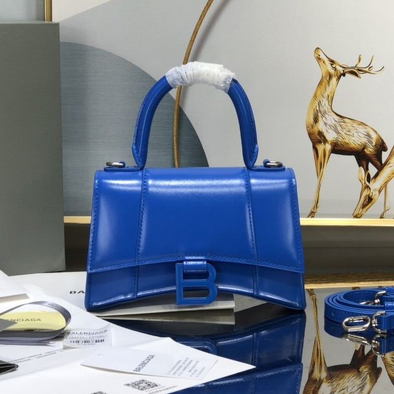 21AW New Balenciaga Hourglass Top Replica Handle Bag bah30059