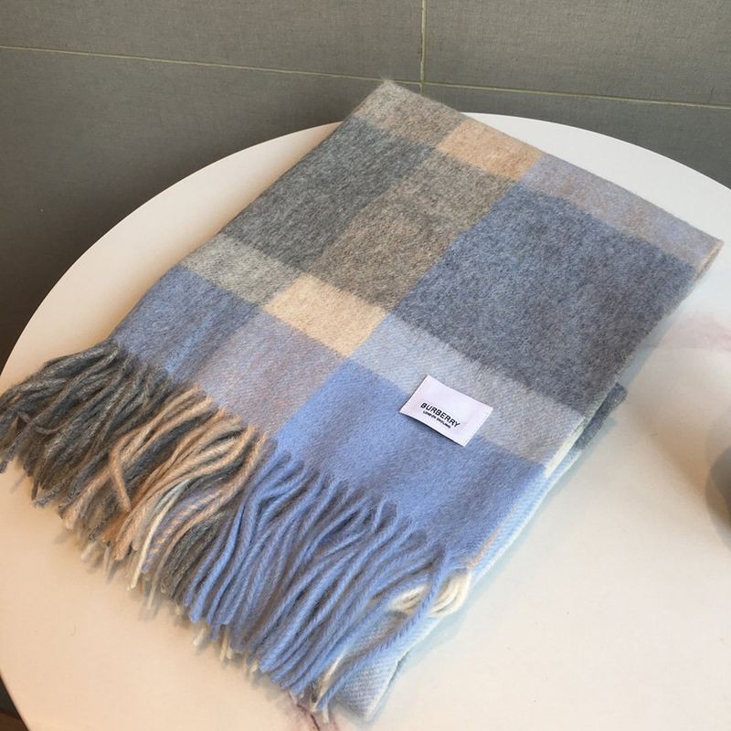 Very popular!! New color Burberry classic cashmere check scarf copy Bad24144