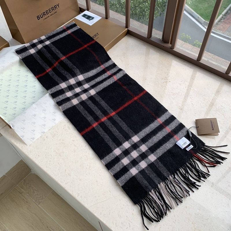 ☆Super popular☆ Burberry Classic Cashmere Check Scarf Replica Bak60689