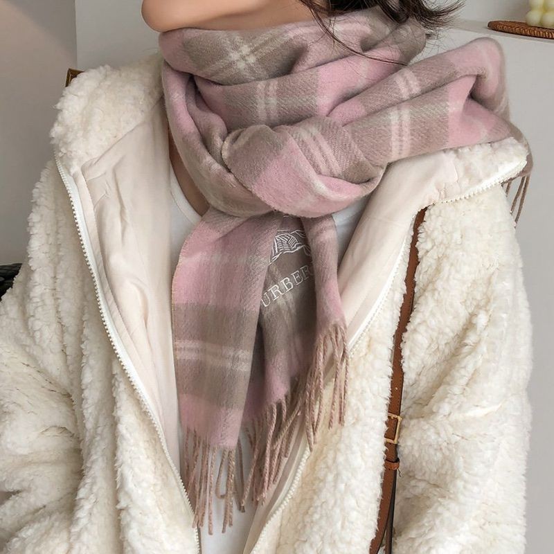 Burberry Classic Cashmere Check Scarf Replica Not Available in Japan Bad32892