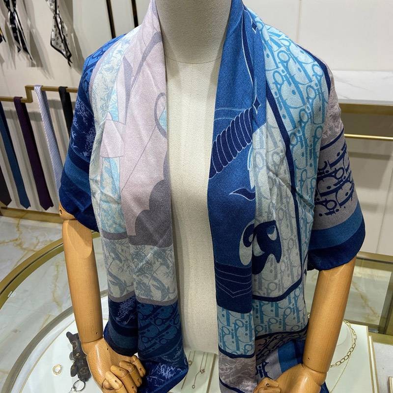 Popular sold out Dior scarf shawl replica 100% cashmere deg59969