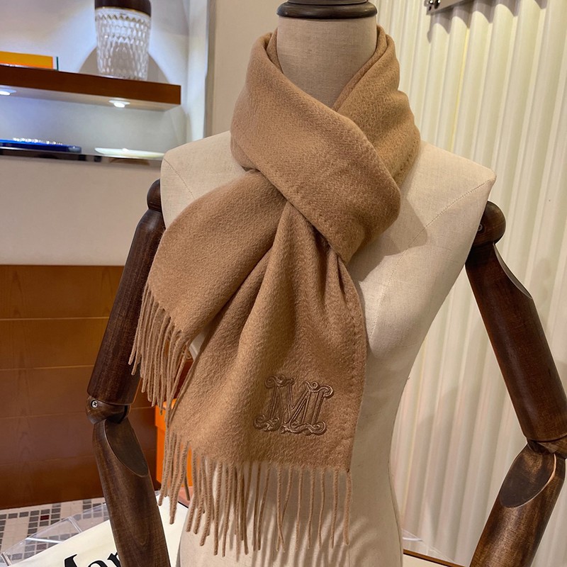 New sale Max Mara scarf fake stole alpaca camel mac89665