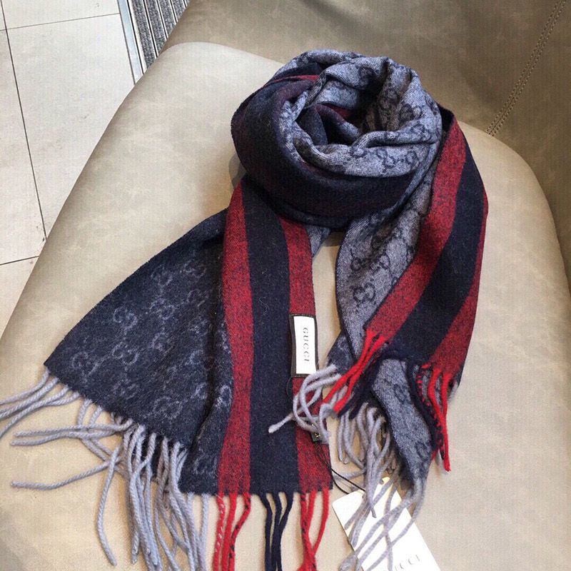 Very popular! Gucci GG Jacquard Wool Scarf Replica guc61547 Very popular! Gucci GG Jacquard Wool Scarf Replica guc61547