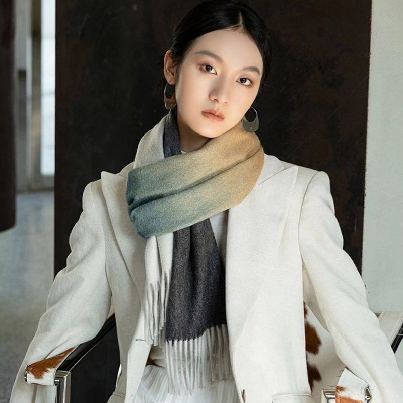 ★Popular in Japan! Loewe fake striped scarf (cashmere) loc69747 ★Popular in Japan! Loewe fake striped scarf (cashmere) loc69747