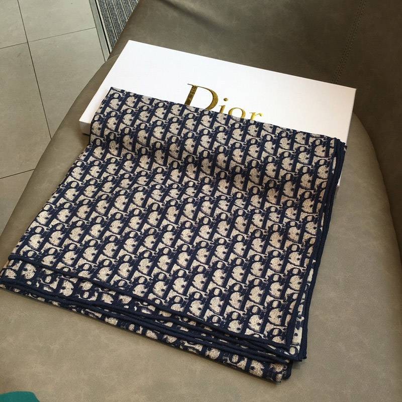 Very popular Dior scarf fake shawl silk/wool deq41723