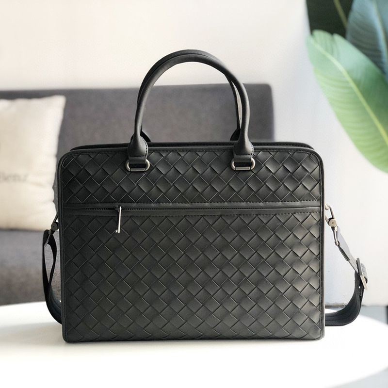Not available in Japan, Bottega Veneta Intrecciato Leather Briefcase, Replica, 2WAY, bob37937