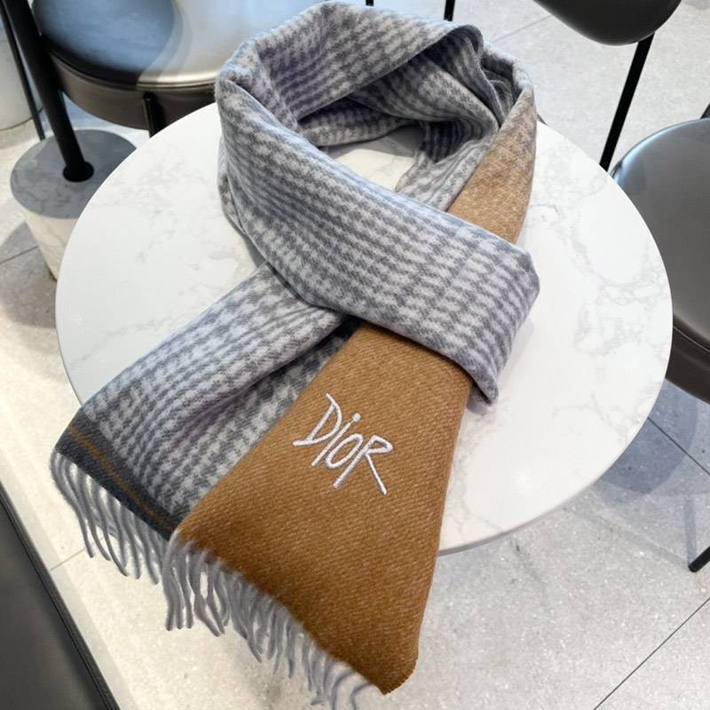 Super limited edition Dior scarf copy ★Featured in Very★ Virgin wool def52109 Super limited edition Dior scarf copy ★Featured in Very★ Virgin wool def52109
