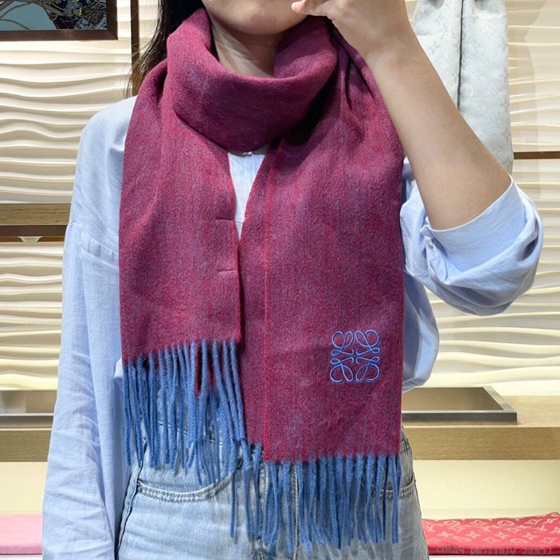 Lowest price challenge Loewe cashmere scarf fake lok69611 Lowest price challenge Loewe cashmere scarf fake lok69611