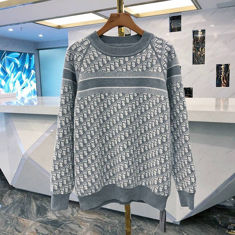 Popular 21Cruise/New Arrival◇Dior Reversible Sweater Oblique Cotton dea94441