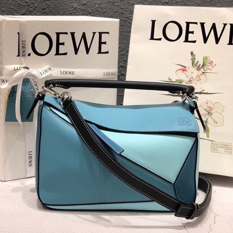 Very popular! Loewe Puzzle Bag Replica Tricolor Shoulder Bag loj33062 Very popular! Loewe Puzzle Bag Replica Tricolor Shoulder Bag loj33062