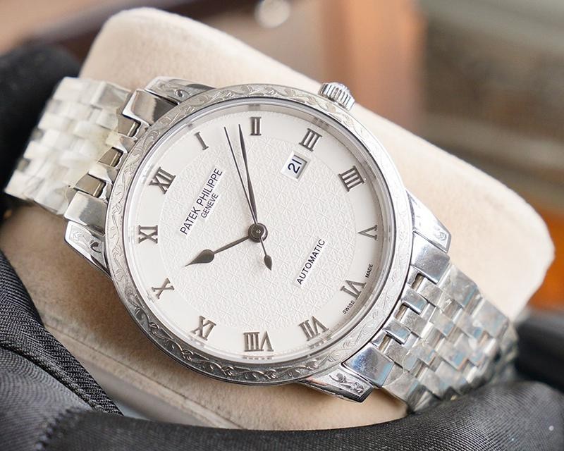 New Patek Philippe Calatrava Replica Relief Watch 2 Colors Approx. 40.0mm Pat67702