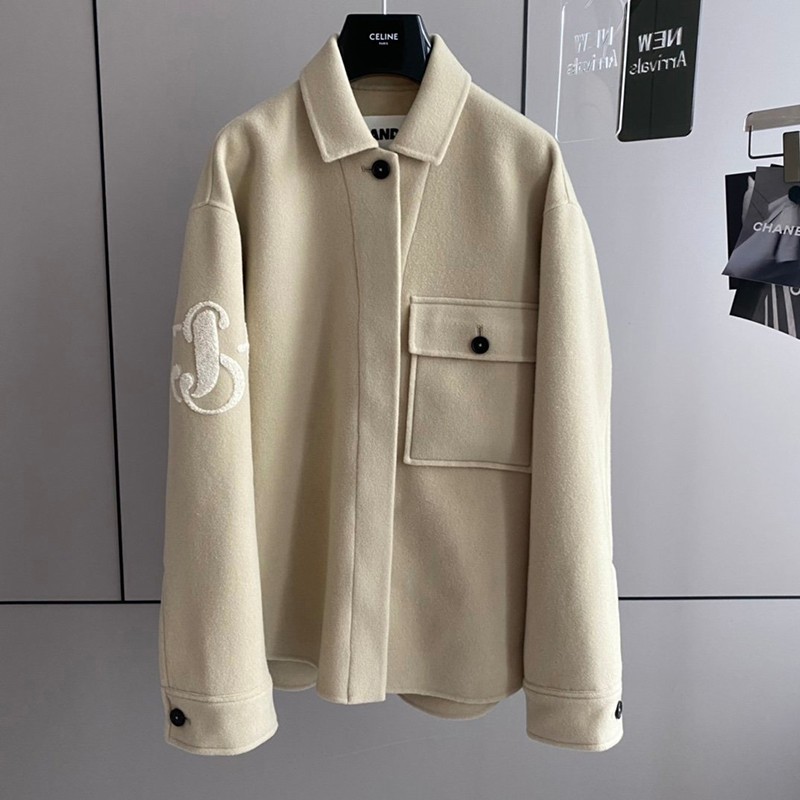 22AW New Arrivals [Jil Sander Coat Replica] Cashmere Short Coat Jiu27408