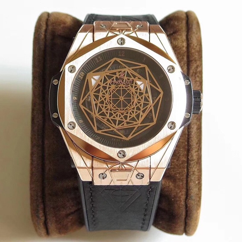 The hottest topic! Hublot Replica Big Bang Unico Sun Blue Titanium Pavé HUC43600