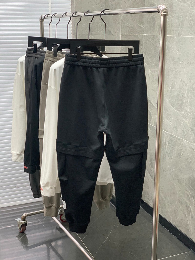 Sure to sell out! Fake Jil Sander pants Monogram★Cotton sweatpants in 2 colors Jiu83032