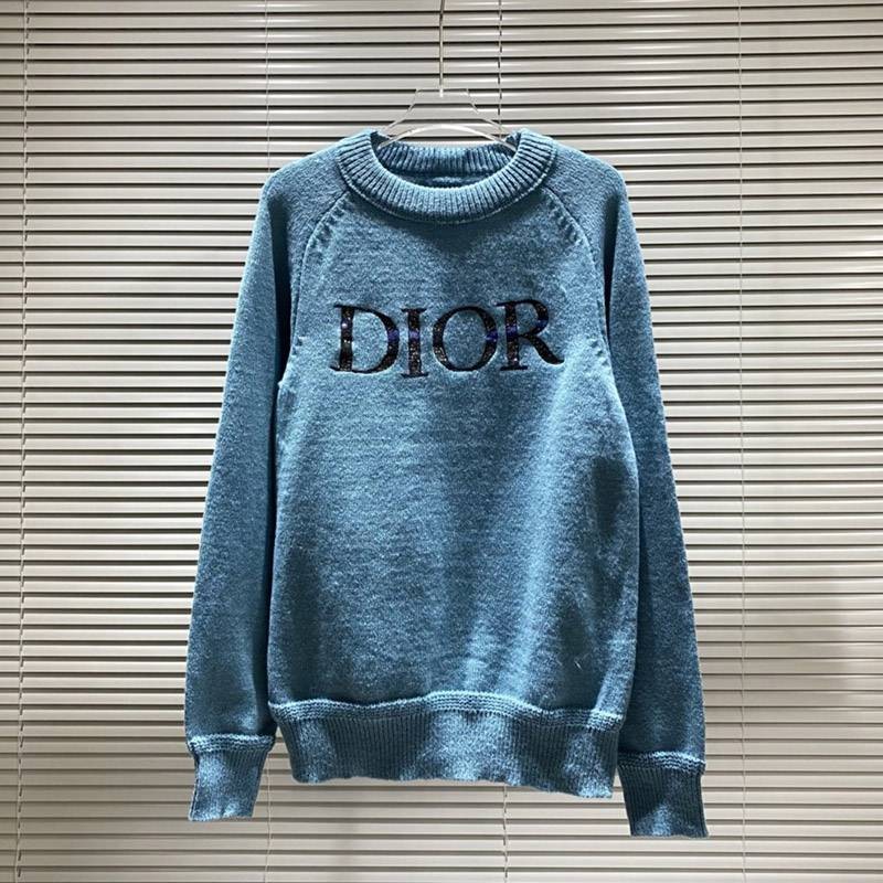 [Limited Color] [Dior] 21/22aw New Reversible Crew Neck Sweater dex49159
