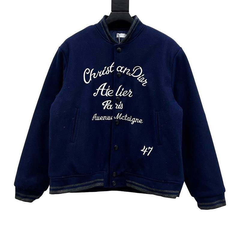 Popularity rising Dior ★ SALE! Copy textured casual jacket den68037