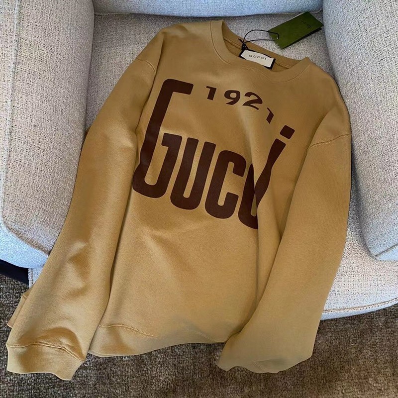 The rapidly growing popularity of Gucci's 100th Anniversary Felt Jersey Hoodie is a fake gud43610